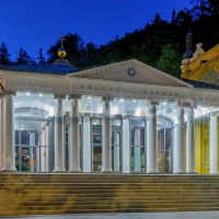 Abend in Marienbad - Kreuzbrunnen