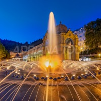 Singende Fontäne - Abend in Marienbad