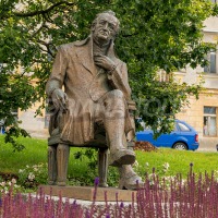 Goethe-Statue in Marienbad