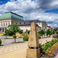 Stadtzentrum von Franzensbad